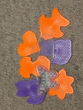 perler bead pegboards, assorted shapes