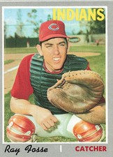 RAY FOSSE 1970 TOPPS BASEBALL #184