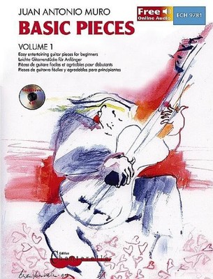 MURO - Piezas Basicas 1º para Guitarra (Libro y CD), Juan Antonio Muro