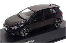 Solido 1/43 Scale S4311803 - Volkswagen Golf VIII R - Deep Black Pearl