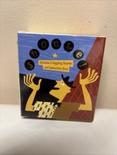 Juggle Learn to Juggle Box Kit Scarves Instructions Magic Toy Circus Game NEW