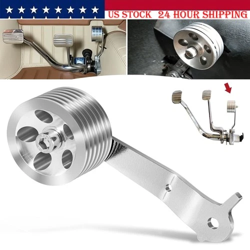 Billet Aluminum Roller Gas Pedal for Volkswagen Type 1 Bug / Beetle 1949 -1977
