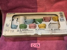 IKEA Duktig Childrens Tea Set 14 Piece Cup Saucer Jug Sugar Bowl. Open Box.
