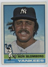 1976 Topps Ron Blomberg #354 6x9