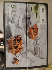 Brand New... Fiddle + Fern 6 Piece Snack Bowl 10.25 Oz. Capacity