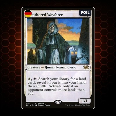 MTG - Weathered Wayfarer - FOIL - 2X2 - EN - NM