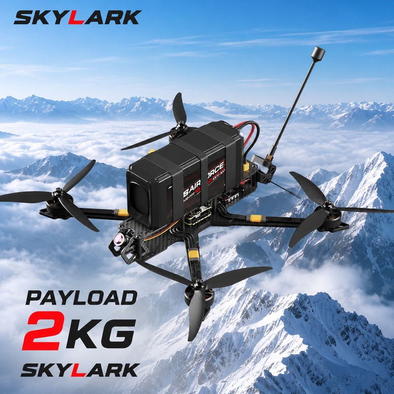 SL-X07 7" FPV Drone 160km/h High Speed F405 FC 6S Power for Cinema & Mission