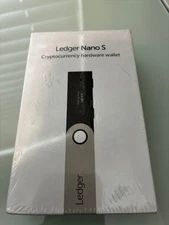 Ledger Nano S Crypto Hardware Wallet Unopened Factory Sealed