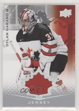 2021 Upper Deck Team Canada Juniors Jersey Dylan Garand #16 7l6