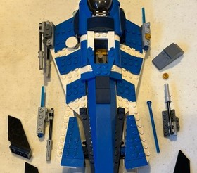 ! Pre-Built LEGO Star Wars: Anakin's Custom Jedi Starfighter (75087) (AS-IS)