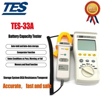 TES-33A Capacity Tester Storage System DCA/Resistance/Temperature Test #A6-31
