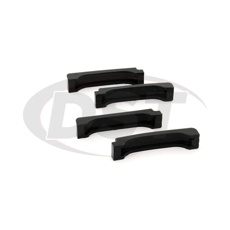 Aisladores de radiador de protano para camioneta Chevy K30 1973 1974 | negro GM Big Foto 3 de 4