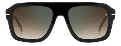 David Beckham Db7127/S 2M2 Black Gold Sonnenbrille