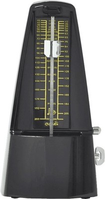 CHERUB WSM-330-BK Klassisches Metronom, schwarz