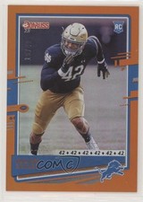 2020 Panini Donruss Rookie Jersey Number 15/42 Julian Okwara #294 7i2