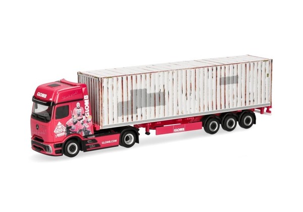 Herpa 961226 Mercedes-Benz Actros L Procabin Gigaspace Container-Sattelzug Glomb-image