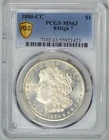 1880-CC  PCGS  MS63  MORGAN DOLLAR  ~  VAM-5  ~  8 Over High 7  ~  #55921423
