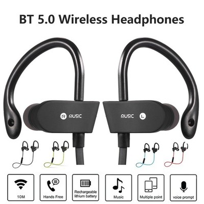 Mpow Bluetooth Headphones Wireless Hanging Neck Sport Earphones Noise Cancelling