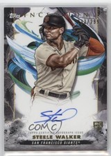 2023 Topps Inception Base Rookie and Emerging Stars /299 Steele Walker Auto 1p5