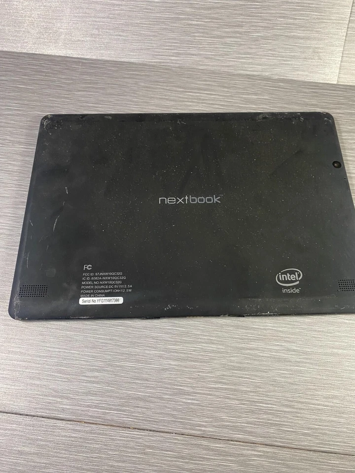 Nextbook NXW10QC32G Black 10.1" Touchscreen Front Camera Wi-Fi Tablet *READ* - Image 3 of 4