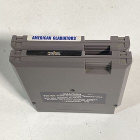 Lotto giochi American Gladiators WWF WrestleMania Challenge 2 NES anni 90