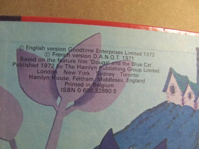 Dougal and the Blue Cat The Story of the Film 1972 hardback Book magic rounabout - Image 3 of 4
