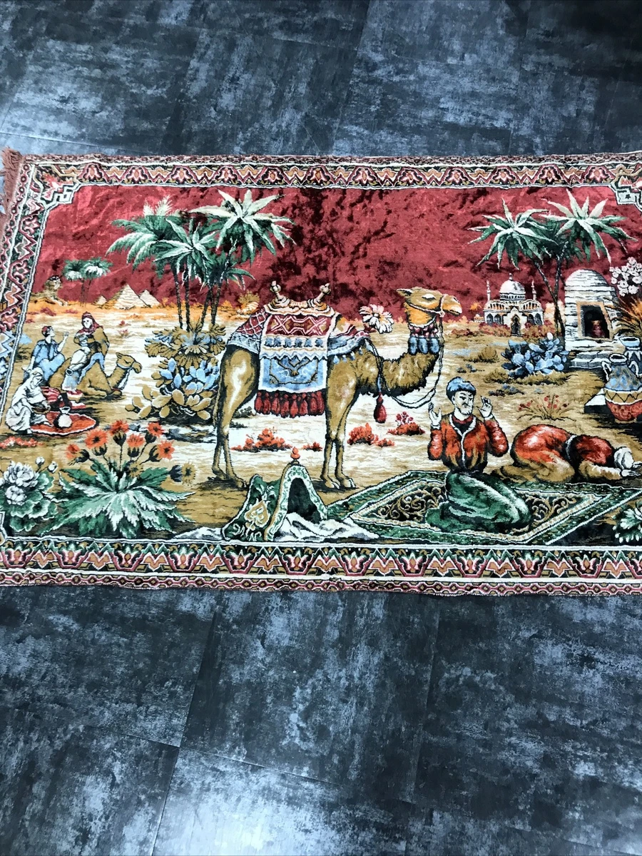 Tenture Murale Tissée – Motif Oriental, Décoration Intérieure