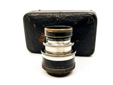 Rare Hugo Meyer Goerlitz New York 25mm f1.5 Kino Plasmat  Case, C Mount