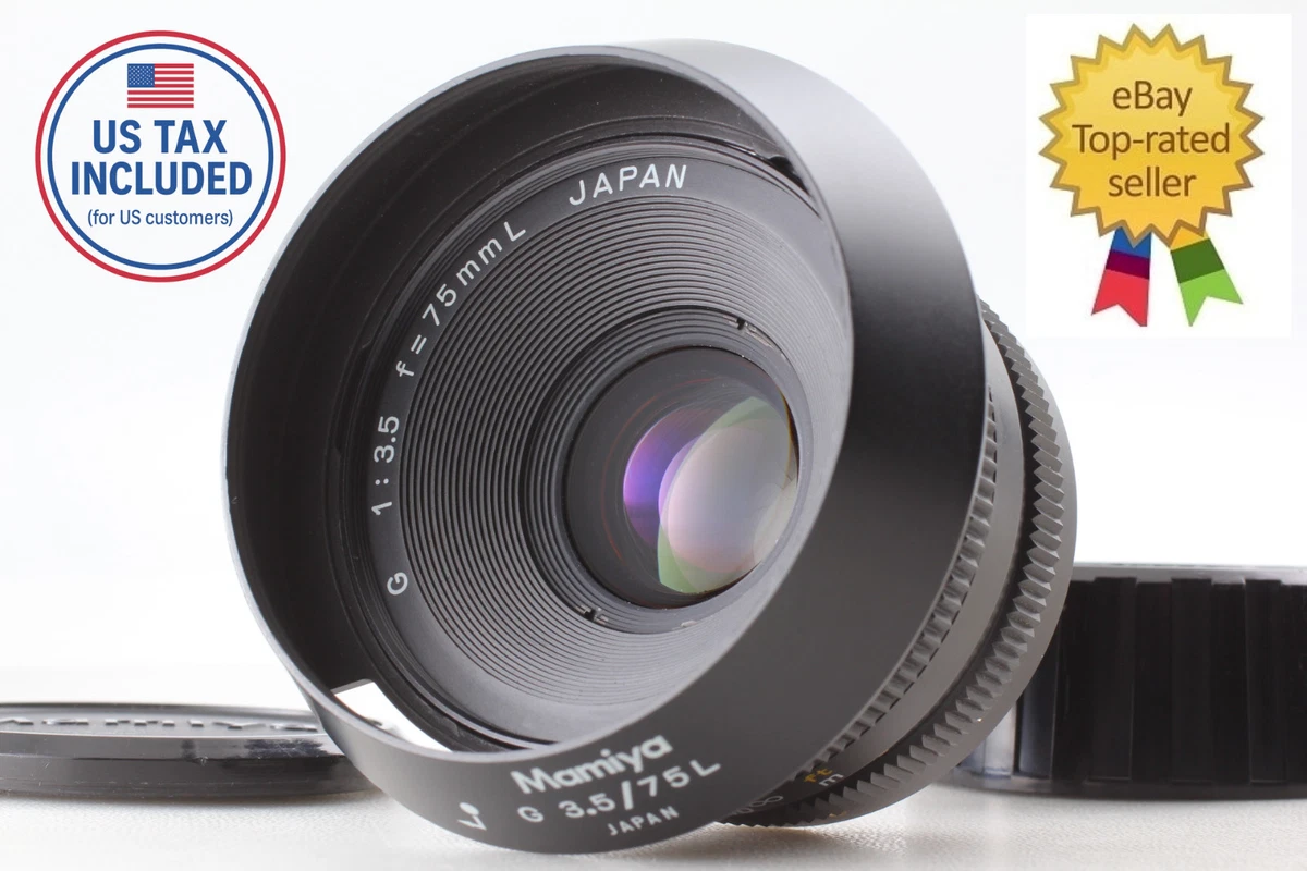 Mamiya f/3.5 Camera Lenses 75mm Focal for sale | eBay