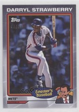 2024 Topps x Chris Berman Boomer's Baseball Silver 43/99 Darryl Strawberry 1j8b