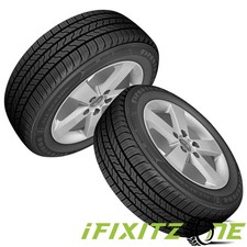 2 Firestone All Season 21560r16 95v Tires 560ab Utqg 65000 Mileage 