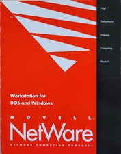 Vintage - NOVELL NetWare Workstation for DOS and Windows, 1993