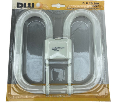 DLU Lighting FLP4L9V72 GR10Q/4PIN/28W/35K
