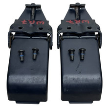 1997-2006 Jeep Wrangler Tj Oem Hard Top Latch Clamp Bracket Pair Set 55175816ac