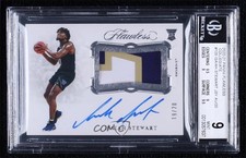 2020-21 Flawless Collegiate Horizontal 19/20 Isaiah Stewart BGS 9 Patch Auto ow1
