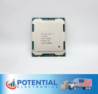 Intel Core i7-6850K SR2PC 3.60GHz 6-Core 15MB LGA2011 140W CPU Processor
