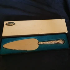 Boxed Hallmarked Silver - Pie Server / Slice  - Kings Pattern Harrison Bros 1978