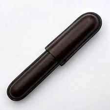 Hans Oster Pencil Case Tube Type Dark Brown