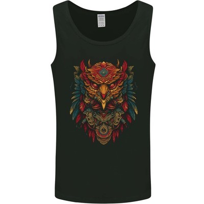 Tribal Spirit Eule Herren Tanktop