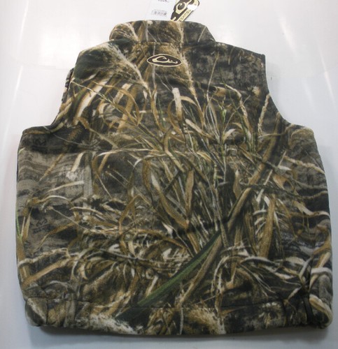 Drake Waterfowl DW1600-015-1 Max5 Camo Fleece Vest Small - Picture 2 of 5