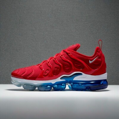 New Nike Air VaporMax Plus Red/Blue Men's Running shoes