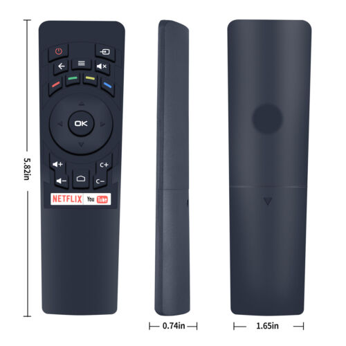 RC3442105/01 Remote Control For NOBLEX Smart TV with NETFLIX Youtube Controller - Foto 1 di 7