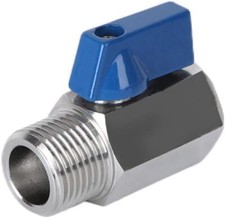 316 Stainless Steel Shut Off Valve 3/4" NPT Male x 3/4" NPT Female Ball Valve