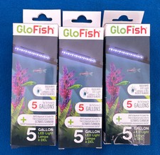 Lot of 3 GloFish 5 Gallon LED Light - NEW