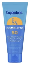 Coppertone Complete Sunscreen Lotion, Broad Spectrum SPF 50, 7 Fl. Oz.