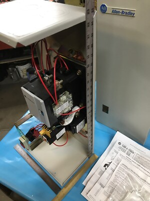 allen bradley CAT 100-B11N*3 SerB 3ph Motor  Starter Contactor /Enclosure,wired.
