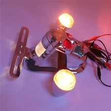 Skull Turn Signal Brake Stop Tail Light Motorcycle Metal For Harley Bobber Chopp