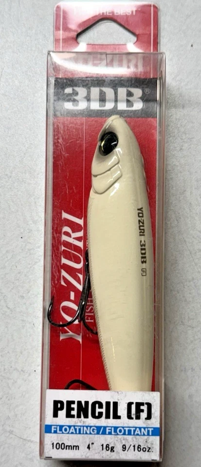 Yo-Zuri - 3DB - Lápiz 100 - Hueso - NUEVO en Caja Foto 2 de 3