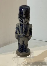 Rowe Pottery Works Salt Glazed  Tin Soldier  RPW  5 3/4” Tall Annual Collectible