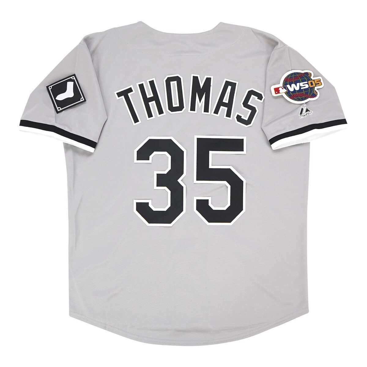Frank Thomas Chicago White Sox 2005 World Series Grey Road Men's